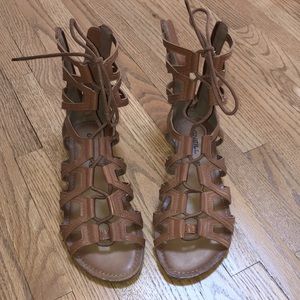 Gladiator Brown Leather Sandal